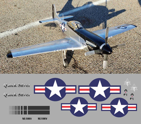 P-51 Quick Silver Graphics Set