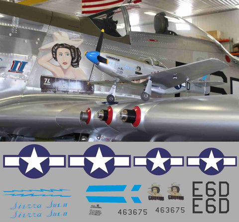 P-51D Sierra Sue II Graphics Set