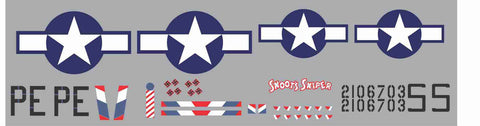 P-51B Snoots Sniper Graphics Set