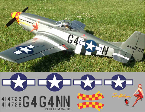 P-51D Temptation Graphics Set