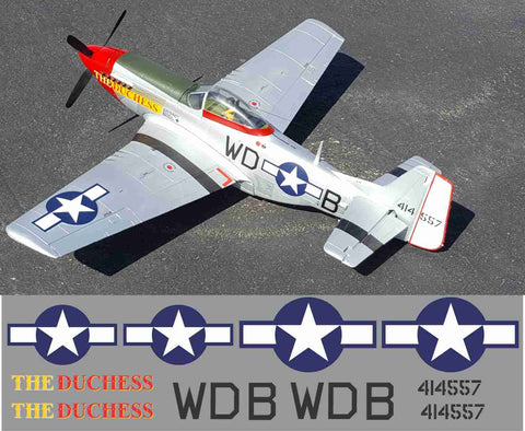 P-51D The Duchess Graphics Set