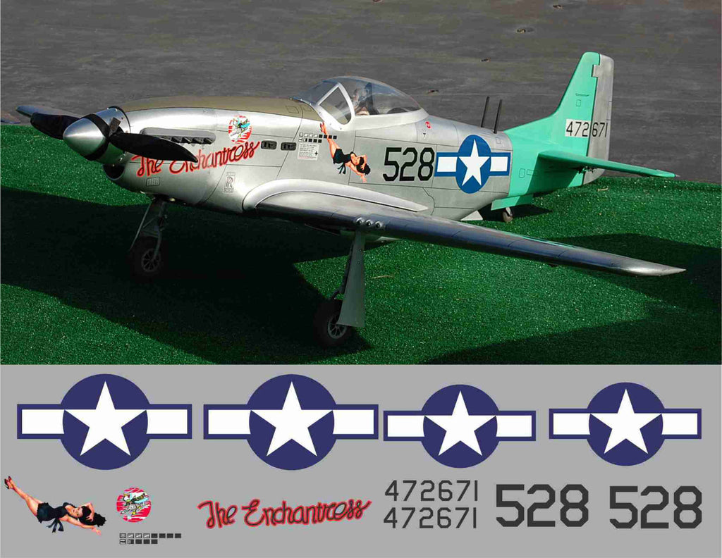 P-51D The Enchantress Graphics Set – Callie Graphics