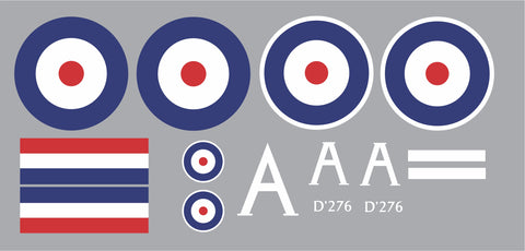 S.E.5a Number 74 Squadron Graphics Set