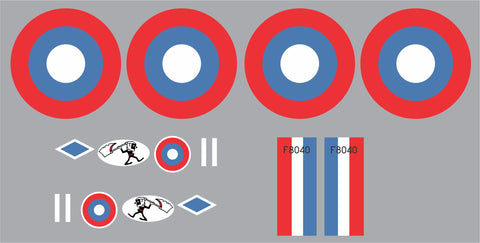 S.E.5a 25th Pursuit Squadron Graphics Set
