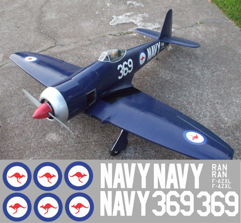 Sea Fury 369 Graphics Set