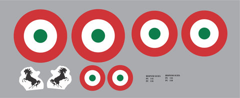 SPAD XIII Italian Air Force Graphics Set