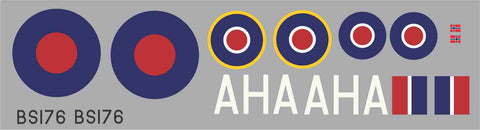 Spitfire AHA BS176 Graphics Set