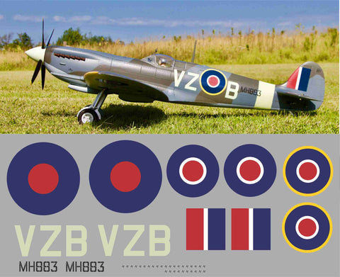 Spitfire VZB MH883 Graphics Set