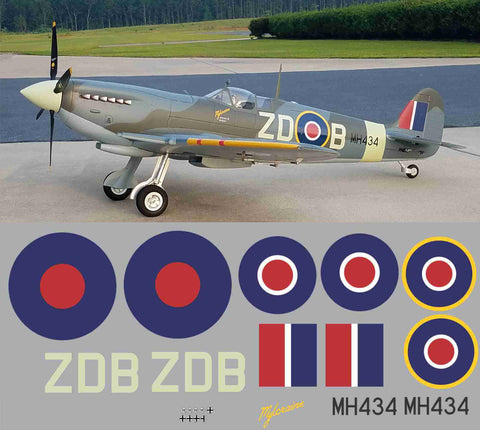 Spitfire "Mylcraine" ZDB  MH434 Graphics Set