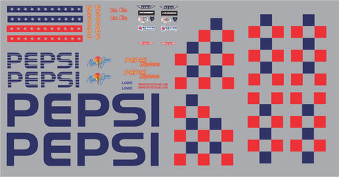 Super Chipmunk Pepsi Skydancer Graphics Set