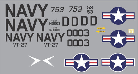 T-28B VT-27 #140003 Graphics Set