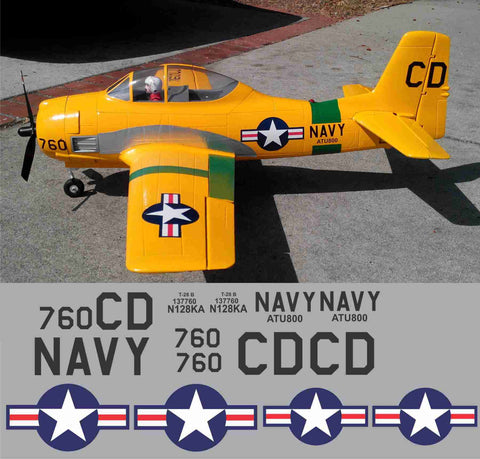 T-28 NAVY ATU 800 Graphics Set