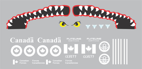 T-33 #133577 Canadian Graphics Set