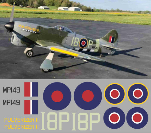 Hawker Typhoon Pulverizer II Graphics Set